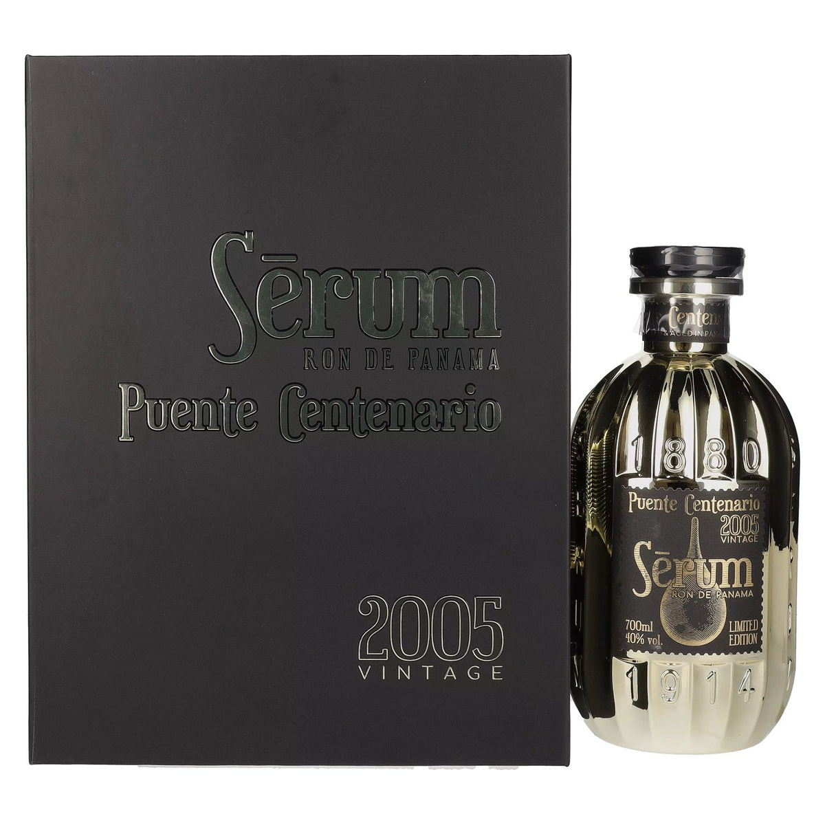 SeRum Puente Centenario Vintage 2005 40% Vol. 0.7L in gift box