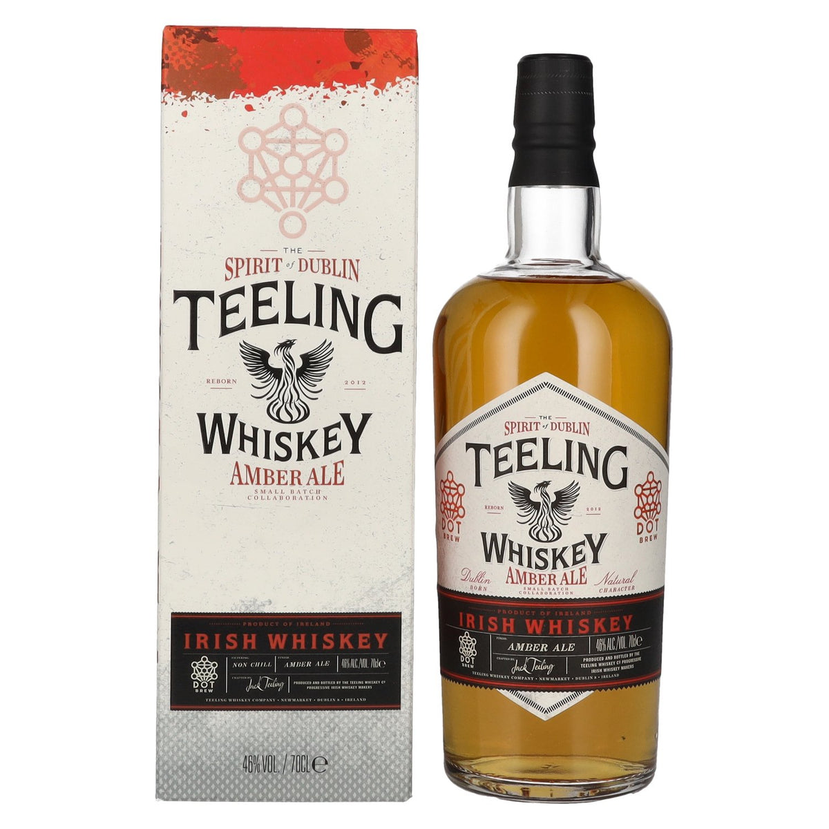 Teeling AMBER ALE Small Batch Collaboration Irish Whiskey 46% Vol. 0.7l in gift box