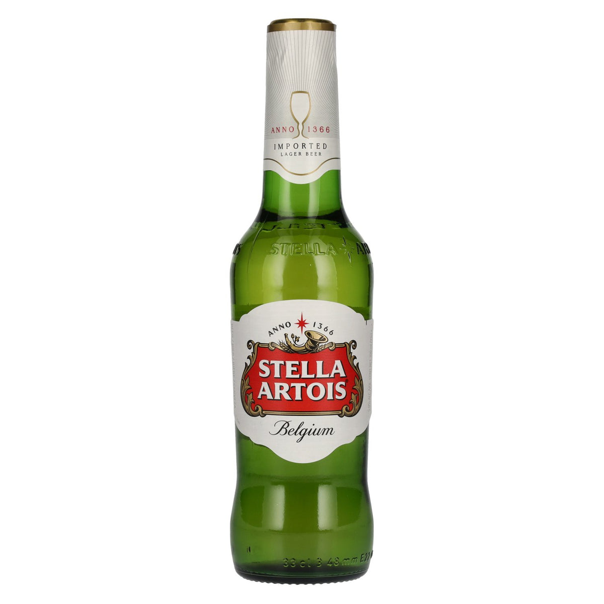 Stella Artois Premium Lager Beer 5,2% Vol. 0,33l