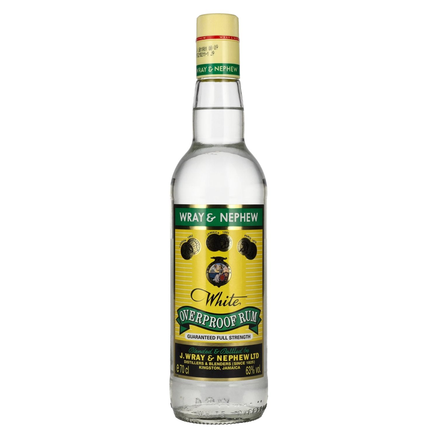 Wray & Nephew Overproof Rum 63% Vol. 0.7l