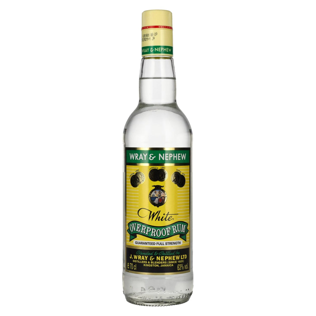 Wray & Nephew Overproof Rum 63% Vol. 0.7l