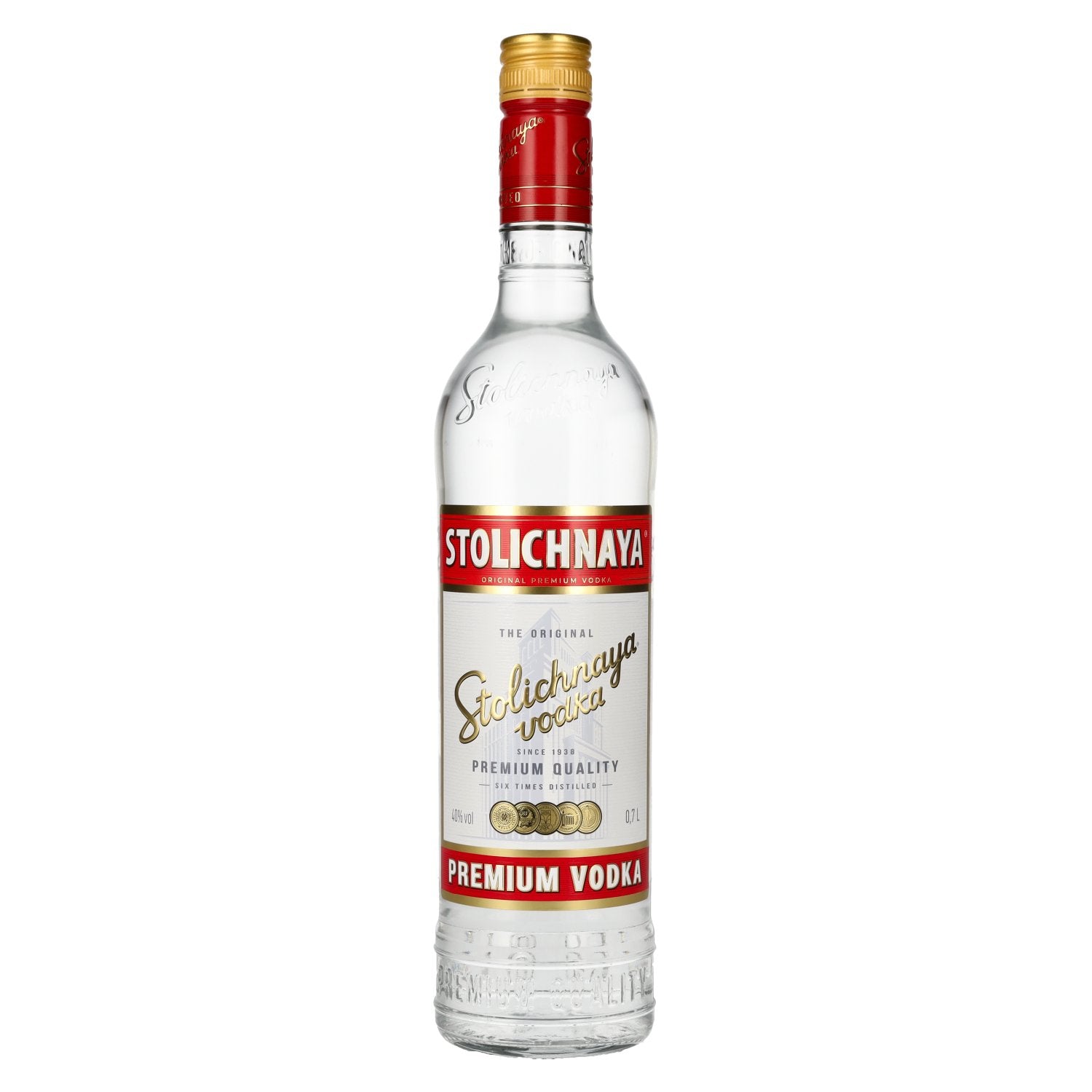 Stolichnaya Premium Vodka FKP 40% vol. 0.7 l