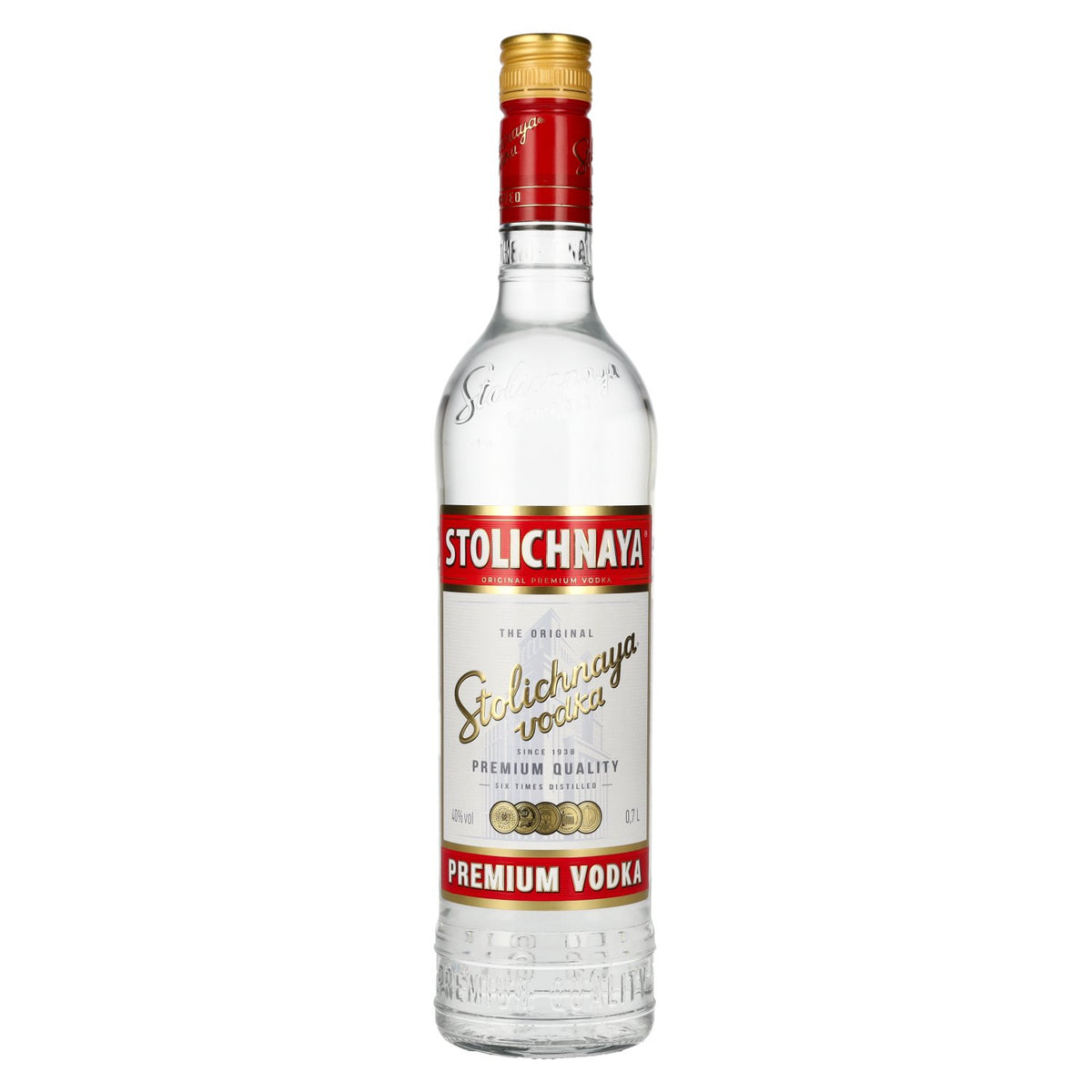 Stolichnaya Premium Vodka FKP 40% vol. 0.7 l