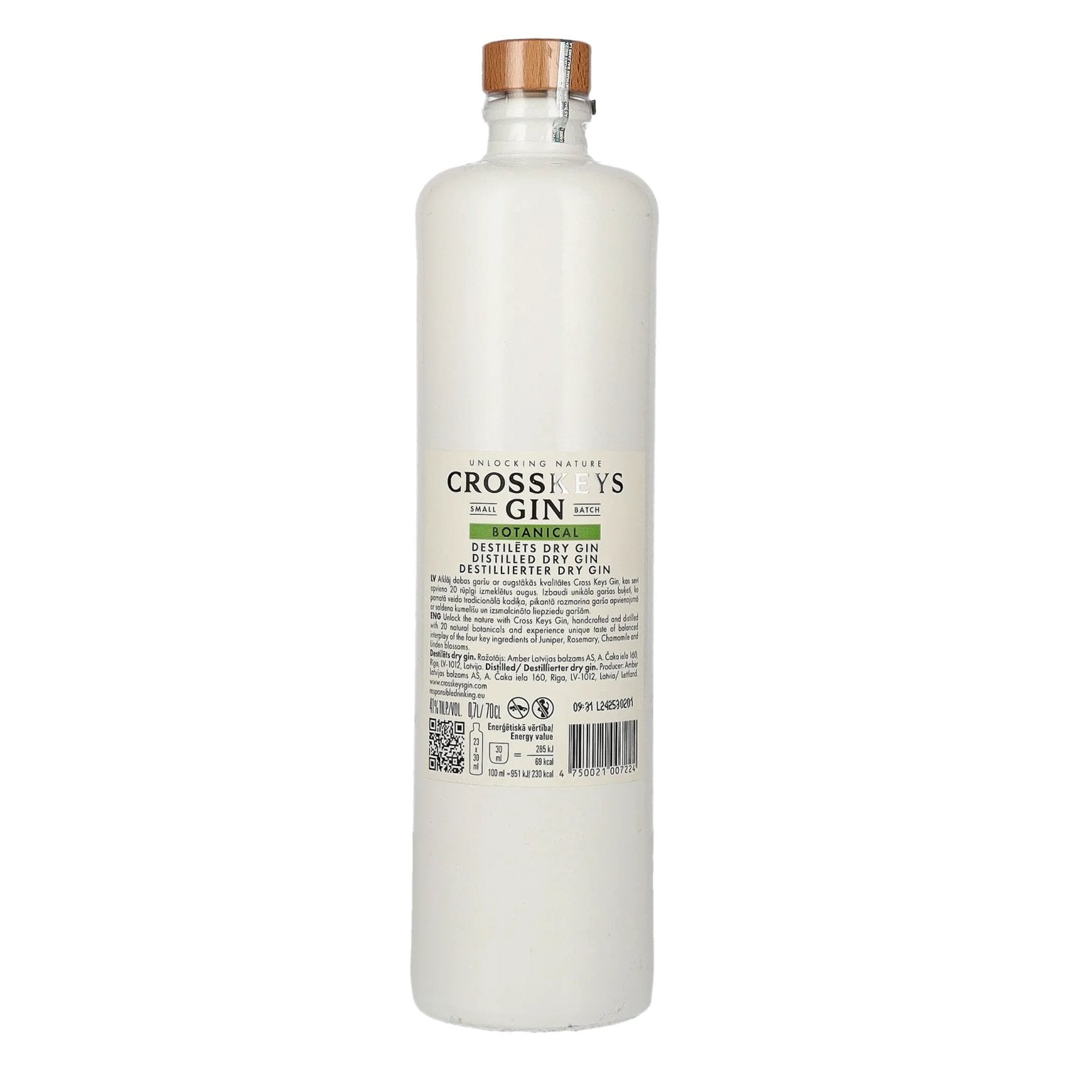 Cross Keys Botanical Gin Distilled Dry Gin 41% Vol. 0.7l
