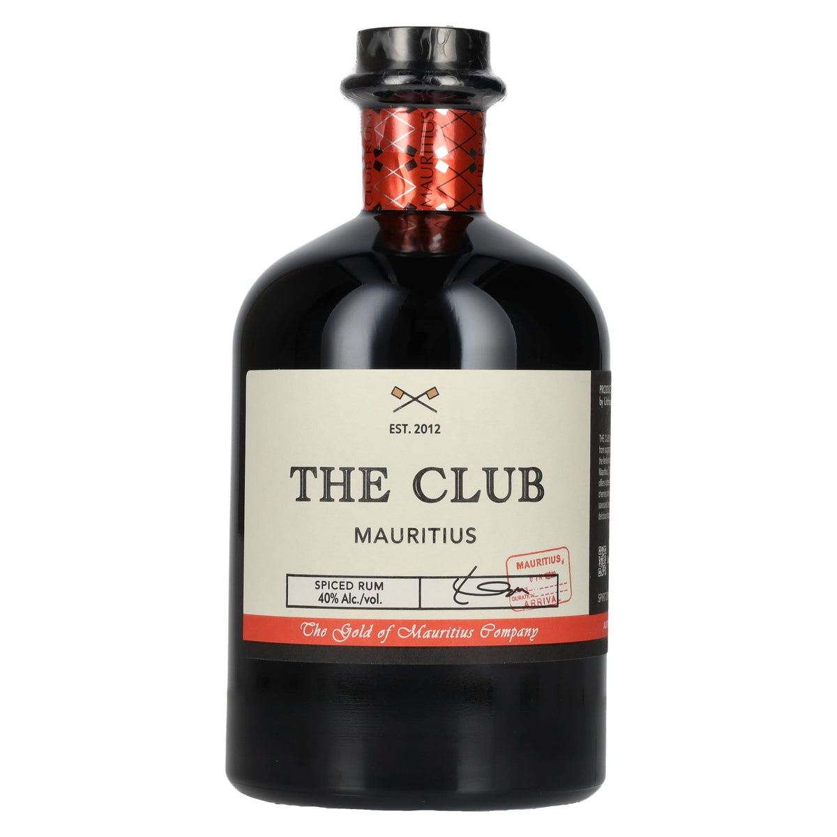 The Club Mauritius Spiced Rum 40% Vol. 0.7l