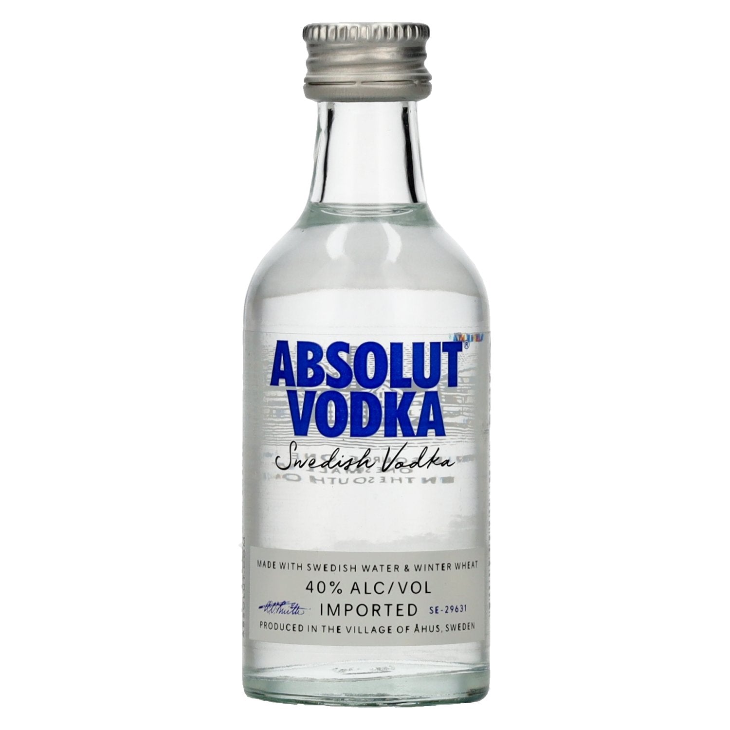 Absolut Vodka 40% Vol. 0.05l