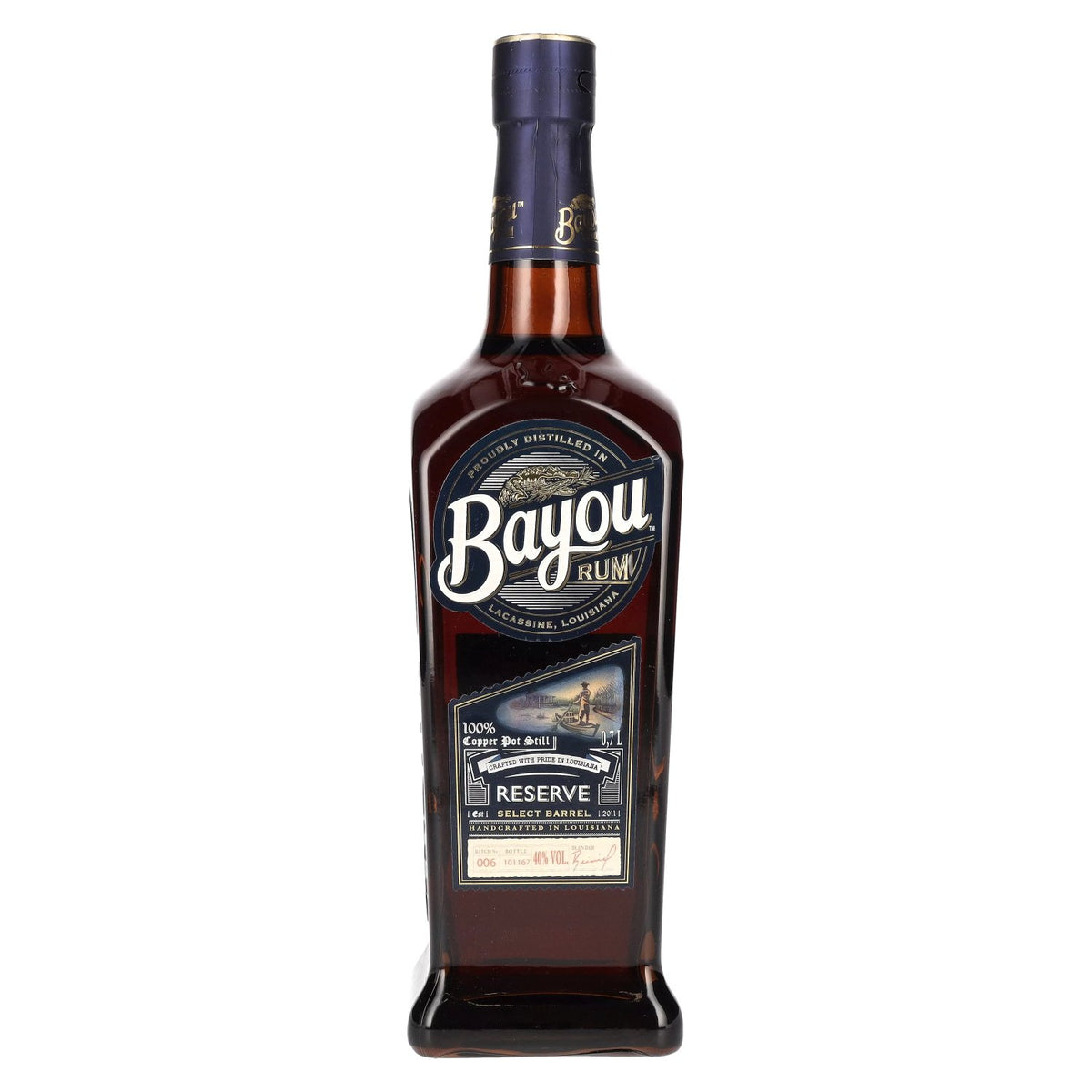 Bayou RESERVE Select Barrel Rum 40% vol. 0.7 l