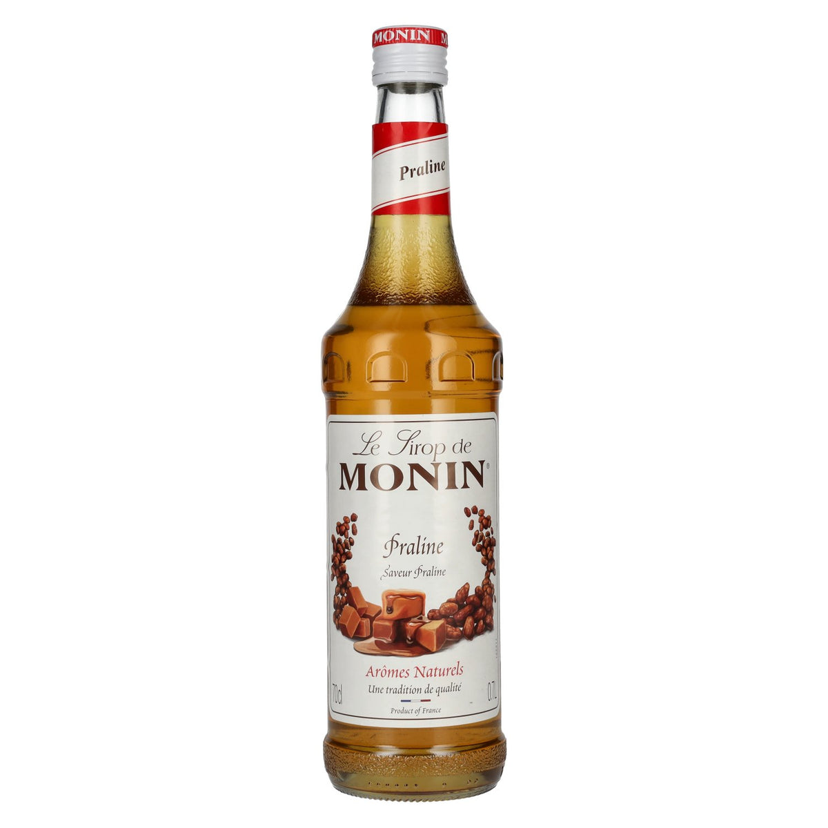 Le Sirop de Monin HASELNUSS-KARAMELL-PRALINE 0,7l