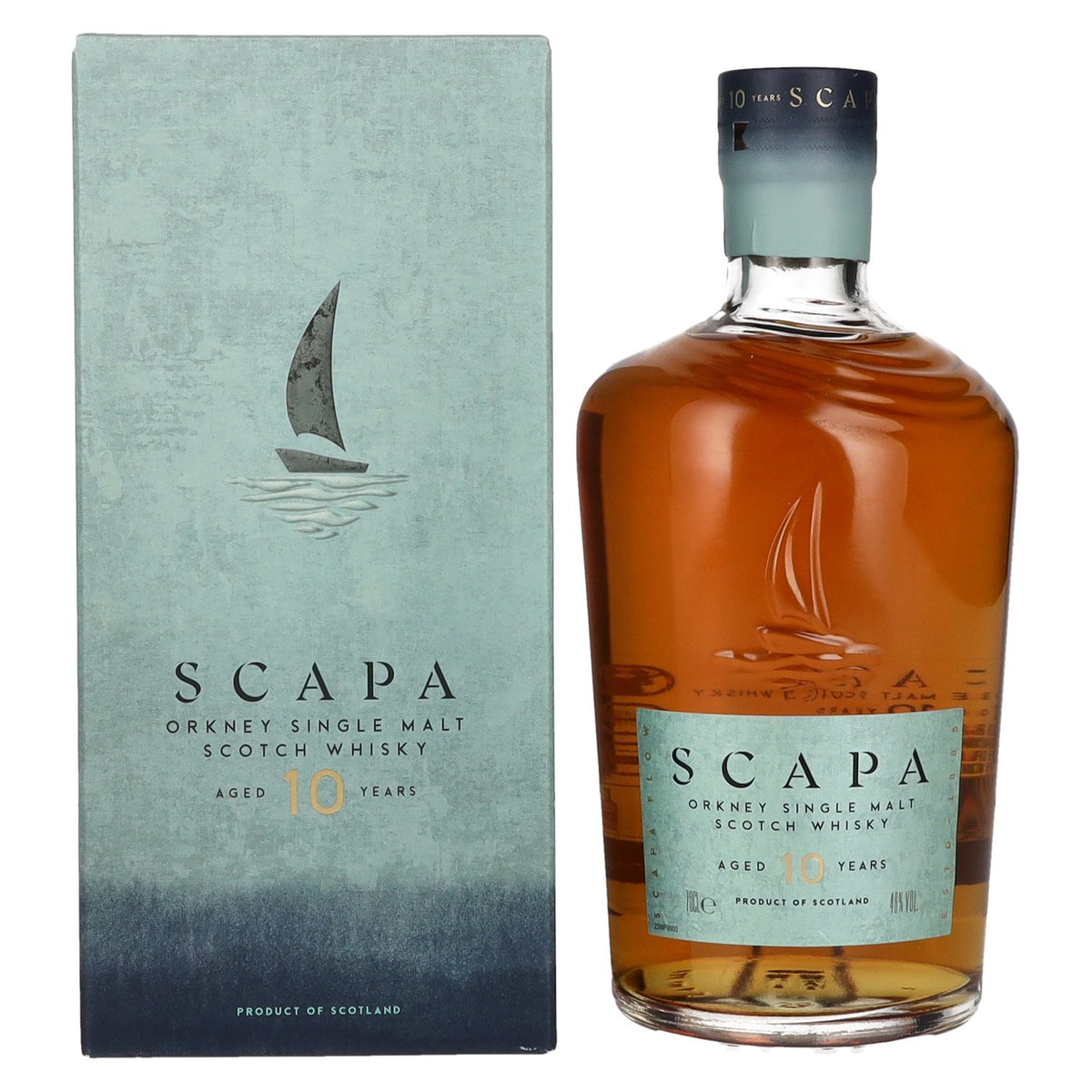 Scapa Orkney 10 Years Old Single Malt Scotch Whisky 48% Vol. 0.7l in gift box