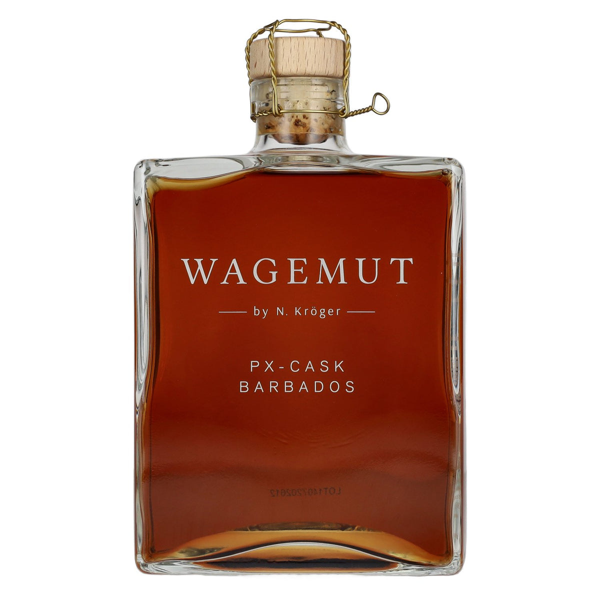 Wagemut by N. Kröger PX-CASK Barbados 40.3% vol. 0.7 l