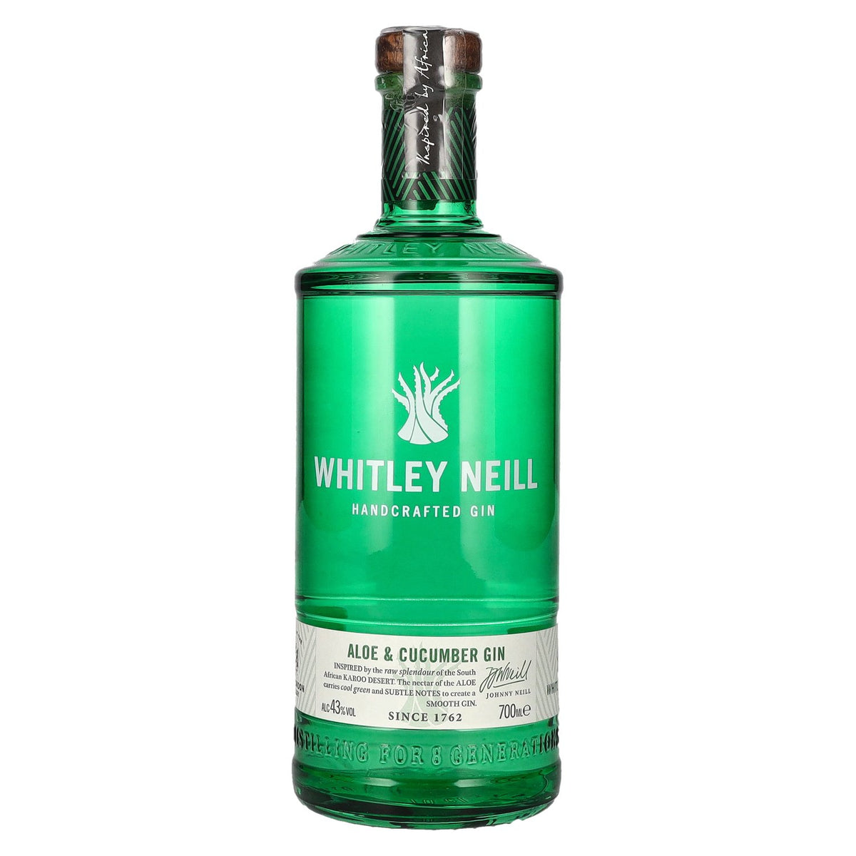 Whitley Neill ALOE AND CUCUMBER GIN 43% Vol. 0.7l