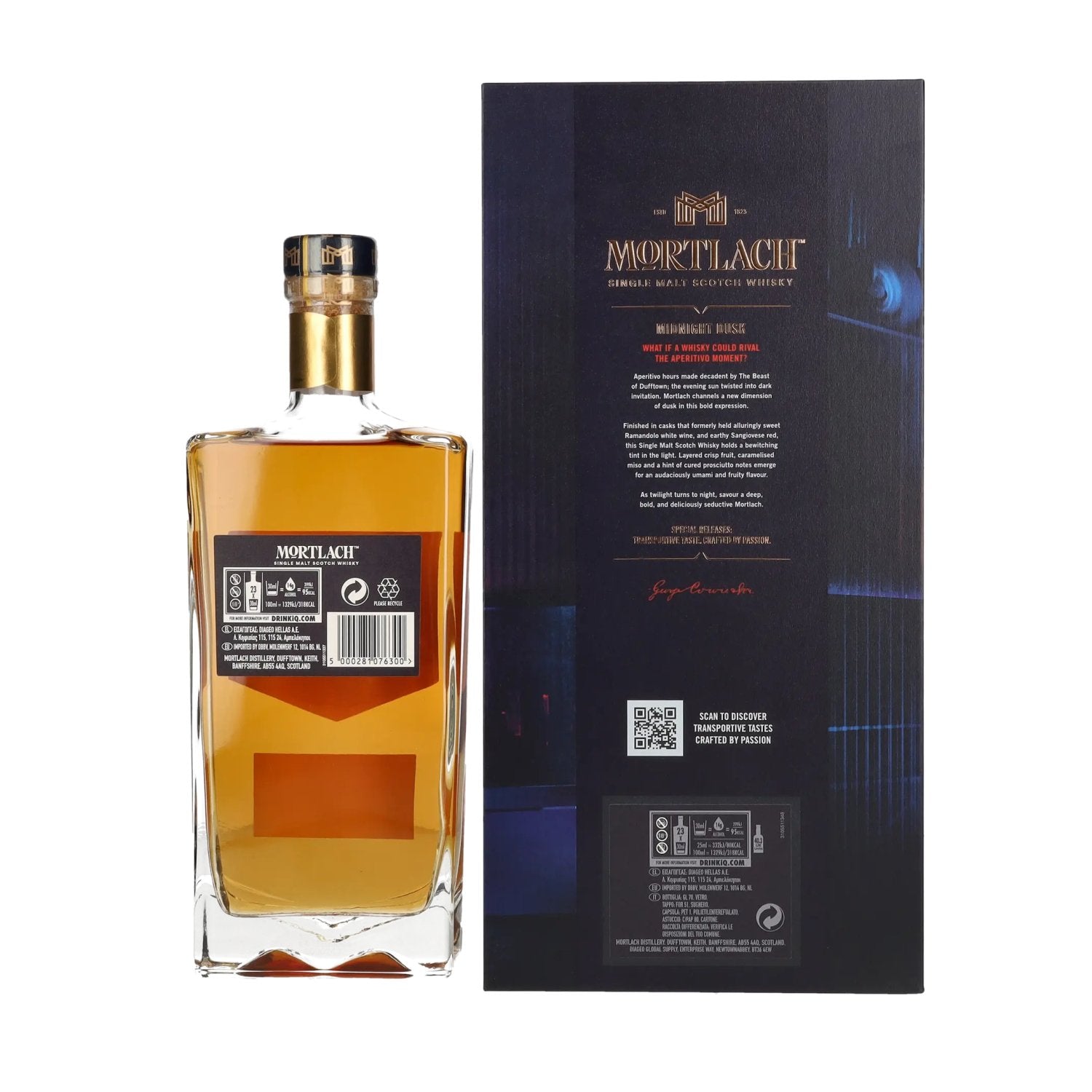 Mortlach Midnight Dusk Single Malt Special Release 2024 57.5% Vol. 0.7l in Gift Box