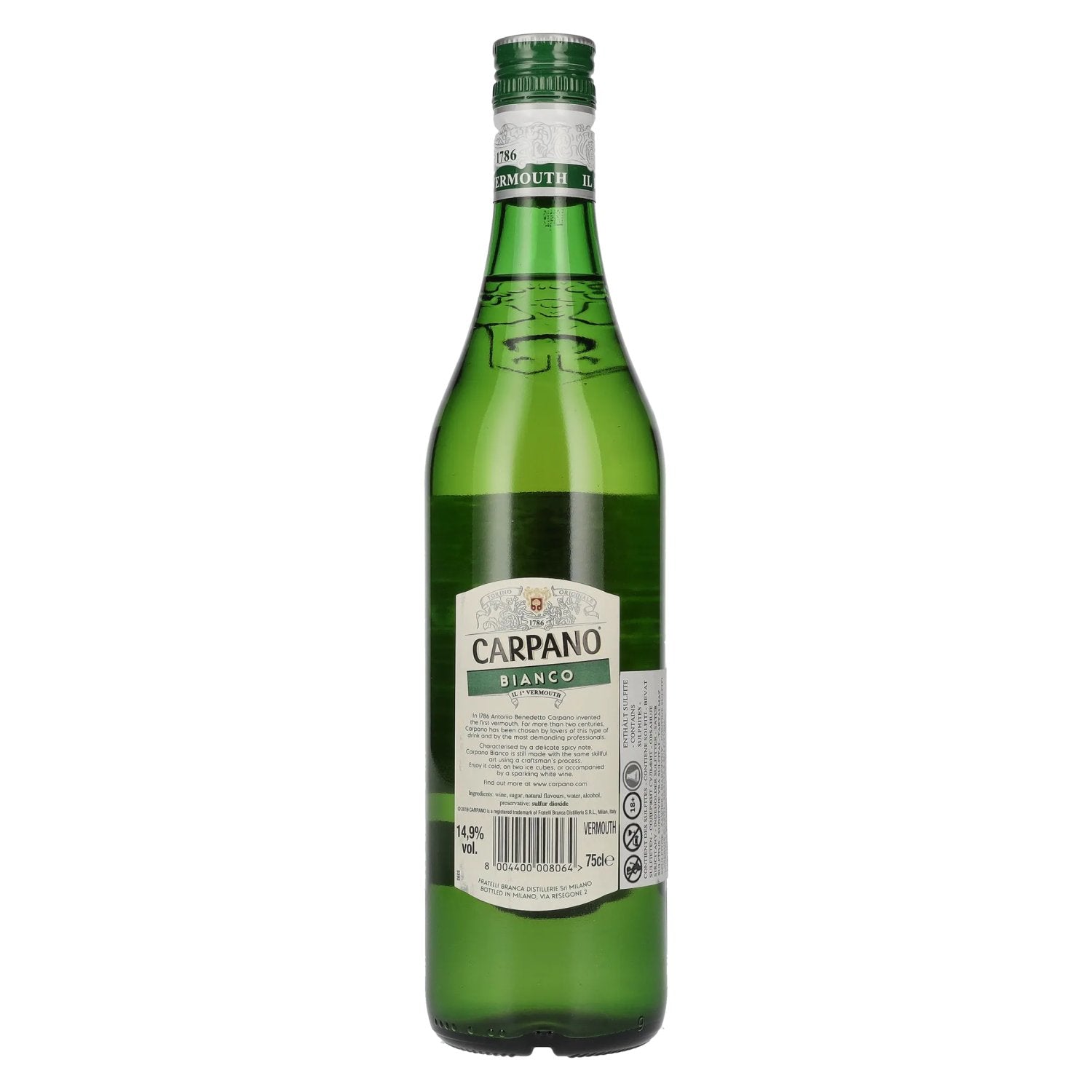 Carpano Bianco Vermouth 14.9% Vol. 0.75l