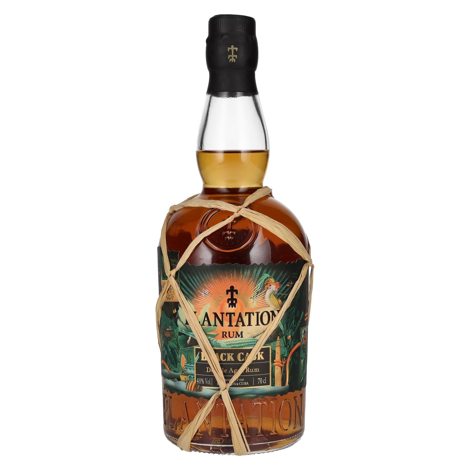 Plantation Rum BLACK CASK Barbados & Cuba 2022 40% Vol. 0.7l
