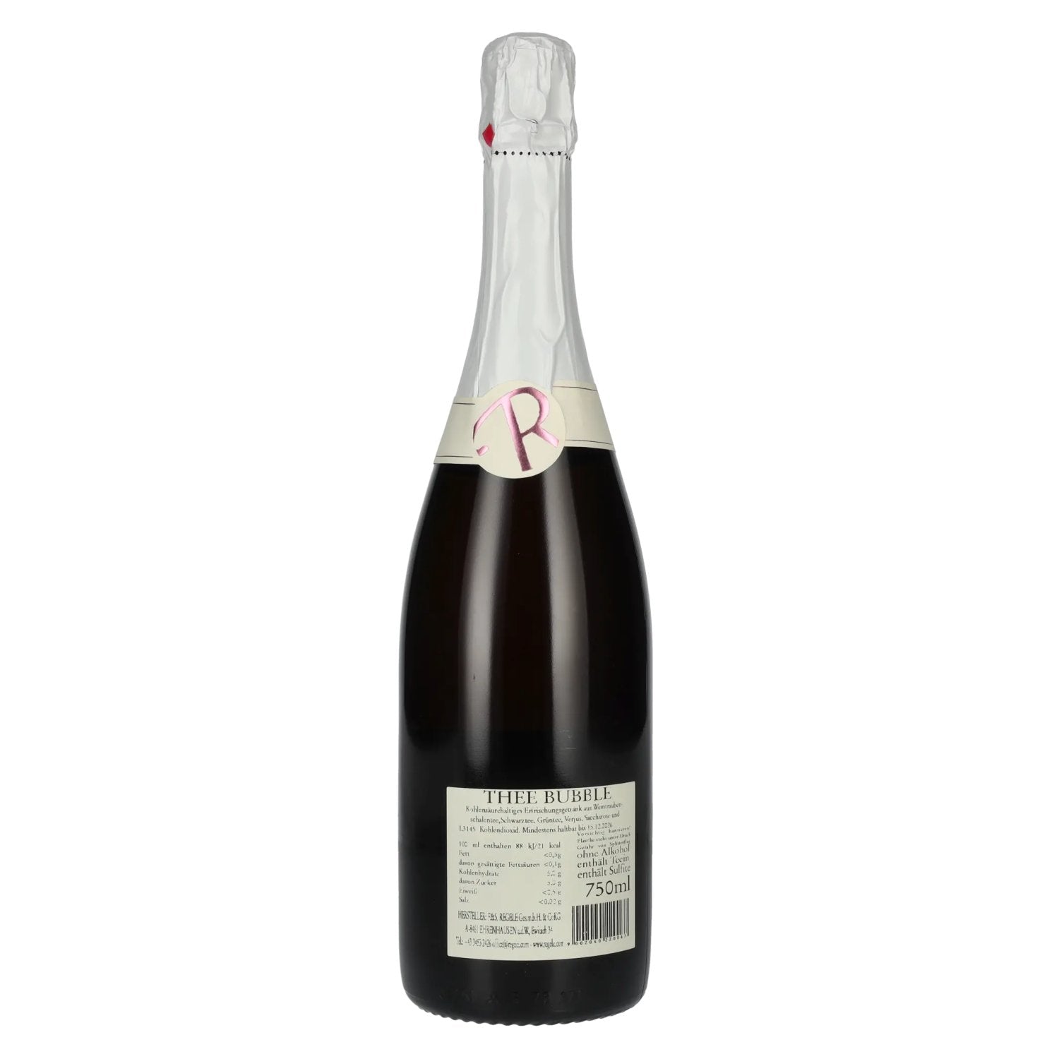 Regele Thee Bubblé Sparkling alkoholfrei 0,75l
