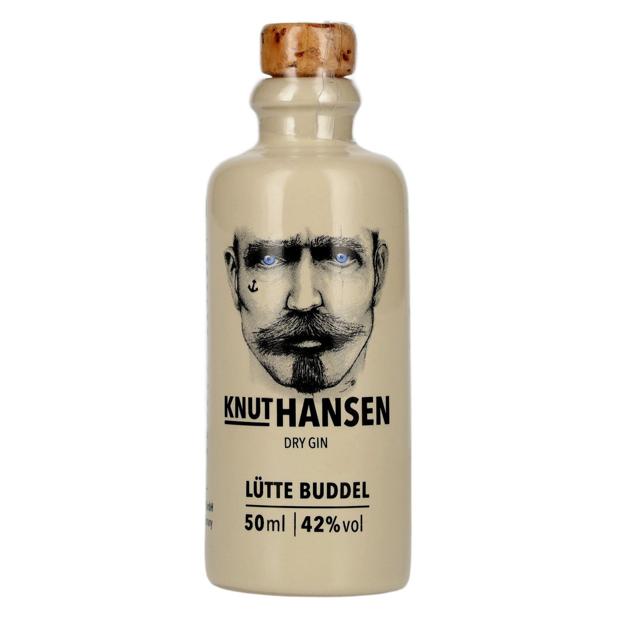Knut Hansen Dry Gin Small Bottle 42% ABV 0.05l