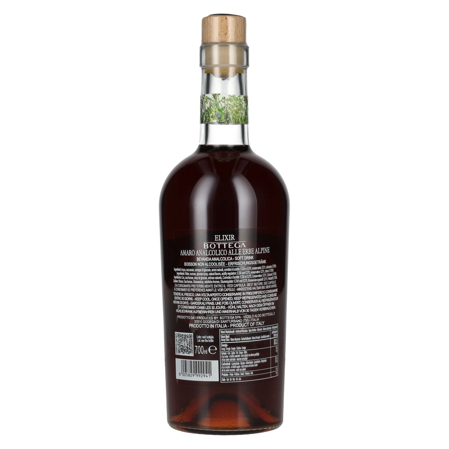 Bottega ELIXIR AMARO Analcolico 0,7l