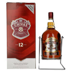 Chivas Regal 12 Years Old Blended Scotch Whisky 40% Vol. 4,5l in Geschenkbox im Schwenkständer mit Ausgießer