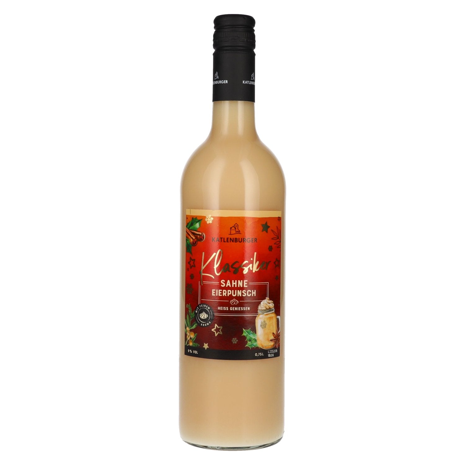 Katlenburger CLASSIC Cream Egg Liqueur 9% Vol. 0.75l