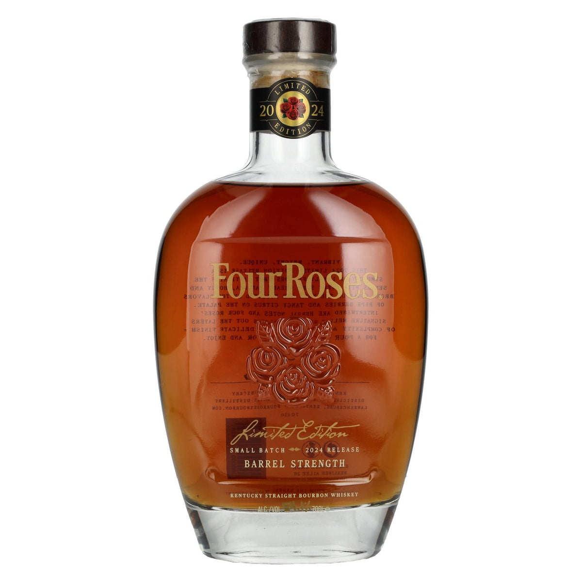 Four Roses Barrel Strength Small Batch Limited Edition Release 2024 54.1% ABV 0.7L