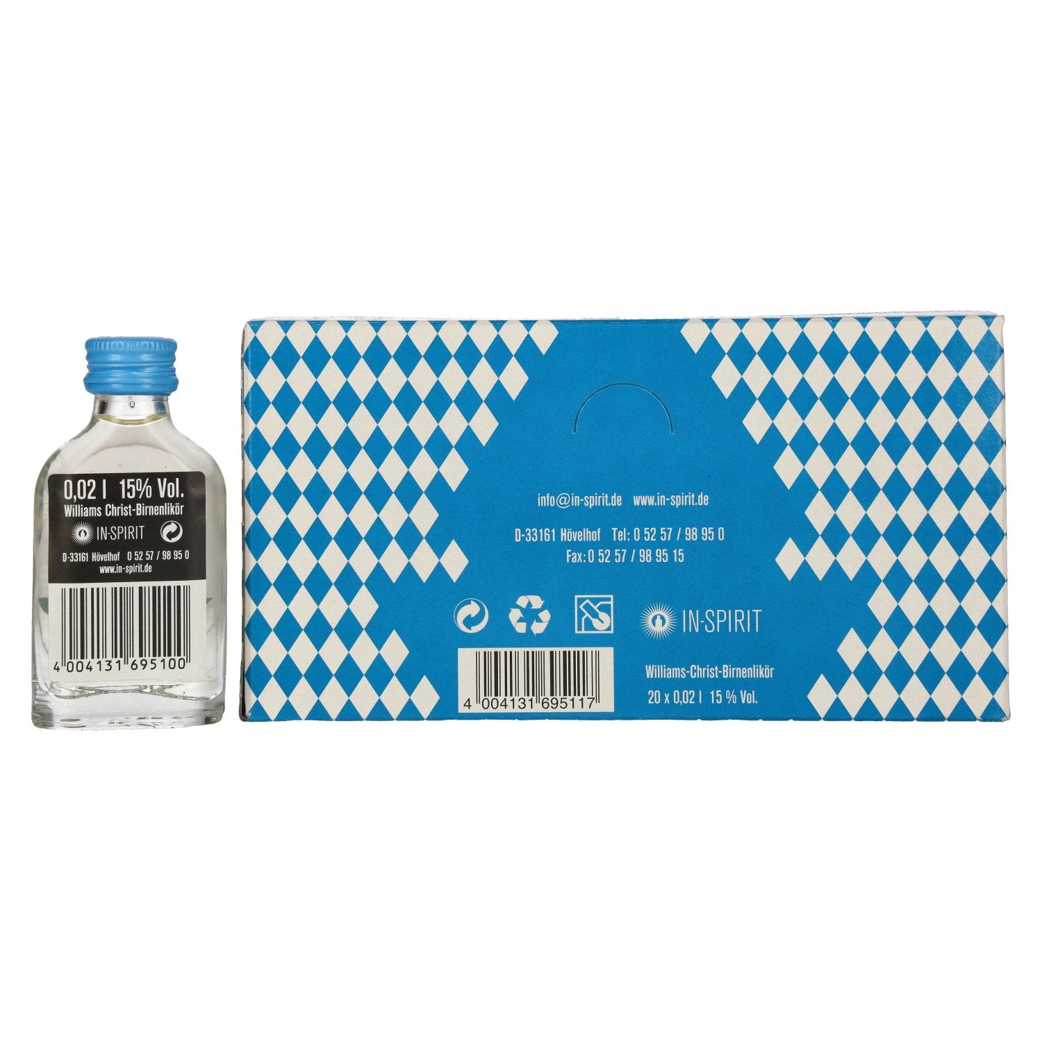 Wiesn-Zenzi Birnenlikör 15% Vol. 20x0,02l