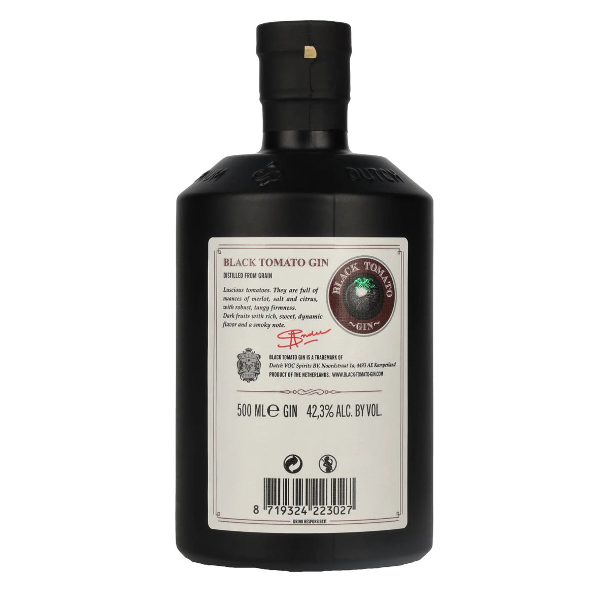 Black Tomato Gin 42.3% ABV 0.5l
