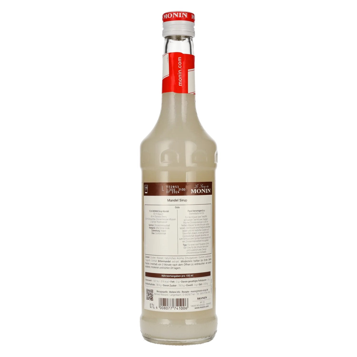 Monin ALMOND Syrup 0.7l