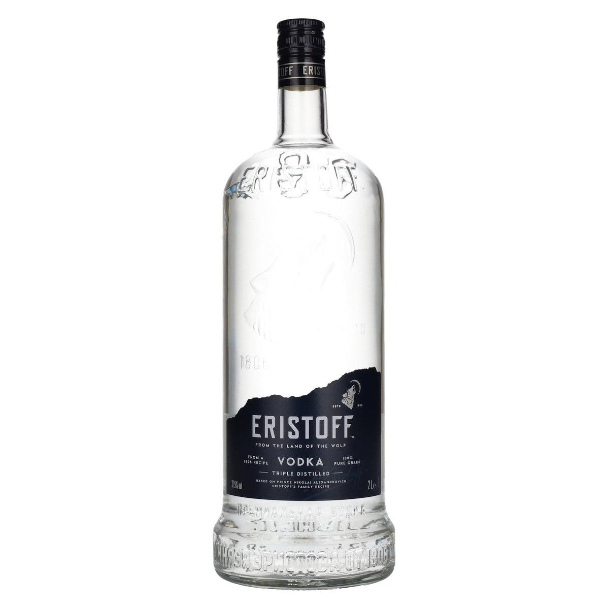 Eristoff Premium Vodka 37.5% Vol. 2l