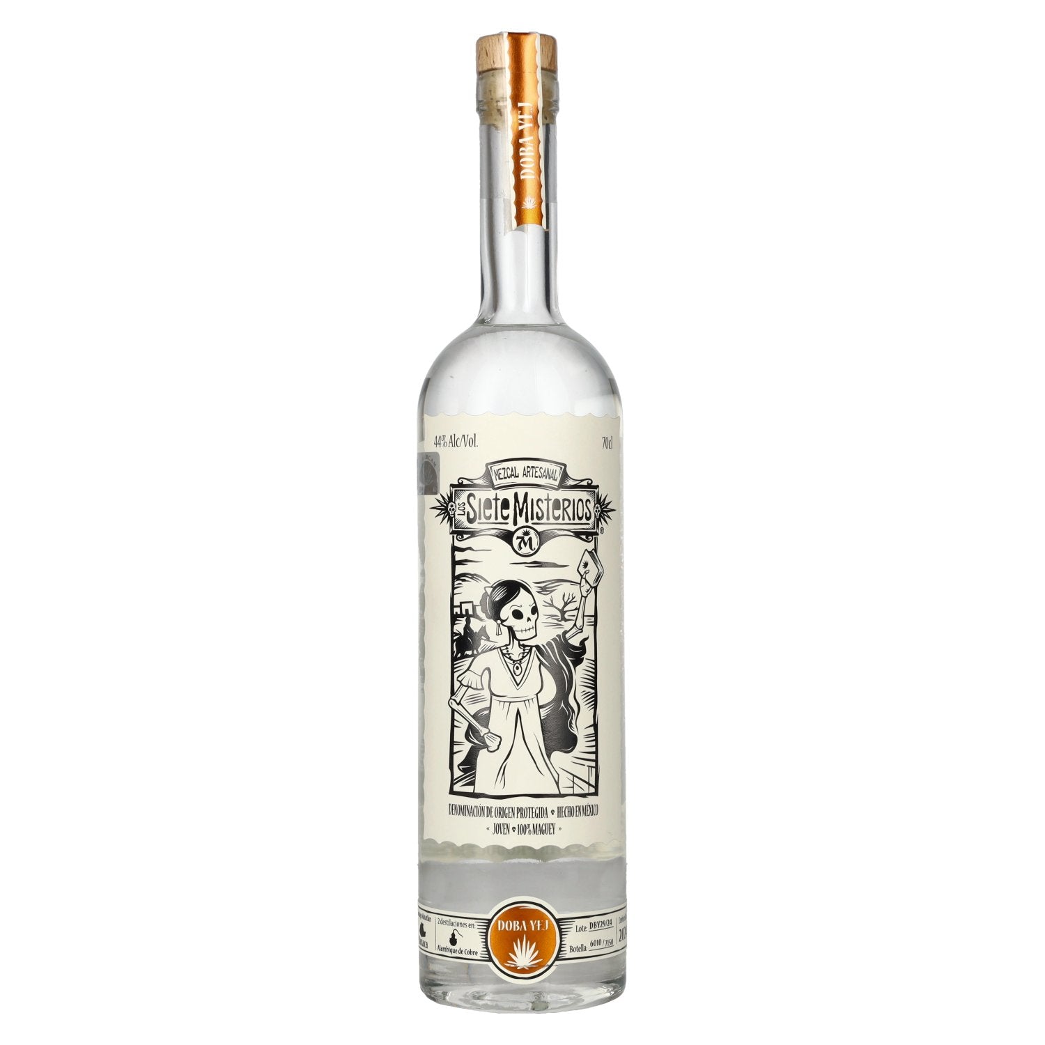 Los Siete Misterios DOBA-YEJ Mezcal Artesanal PDO 2024 44% Vol. 0.7l