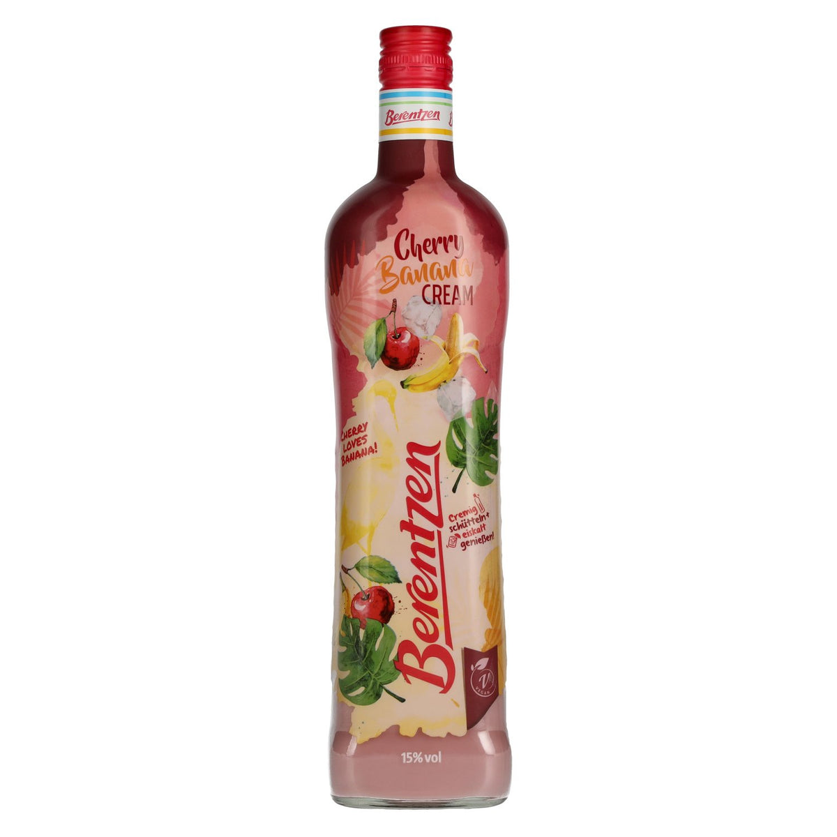 Berentzen Cherry Banana Cream Liqueur 15% ABV 0.7 l