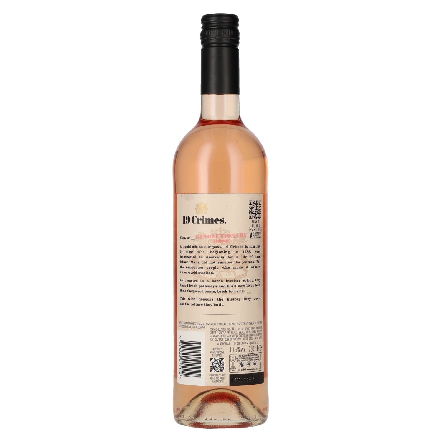 19 Crimes Revolutionary Rosé 10,5% Vol. 0,75l