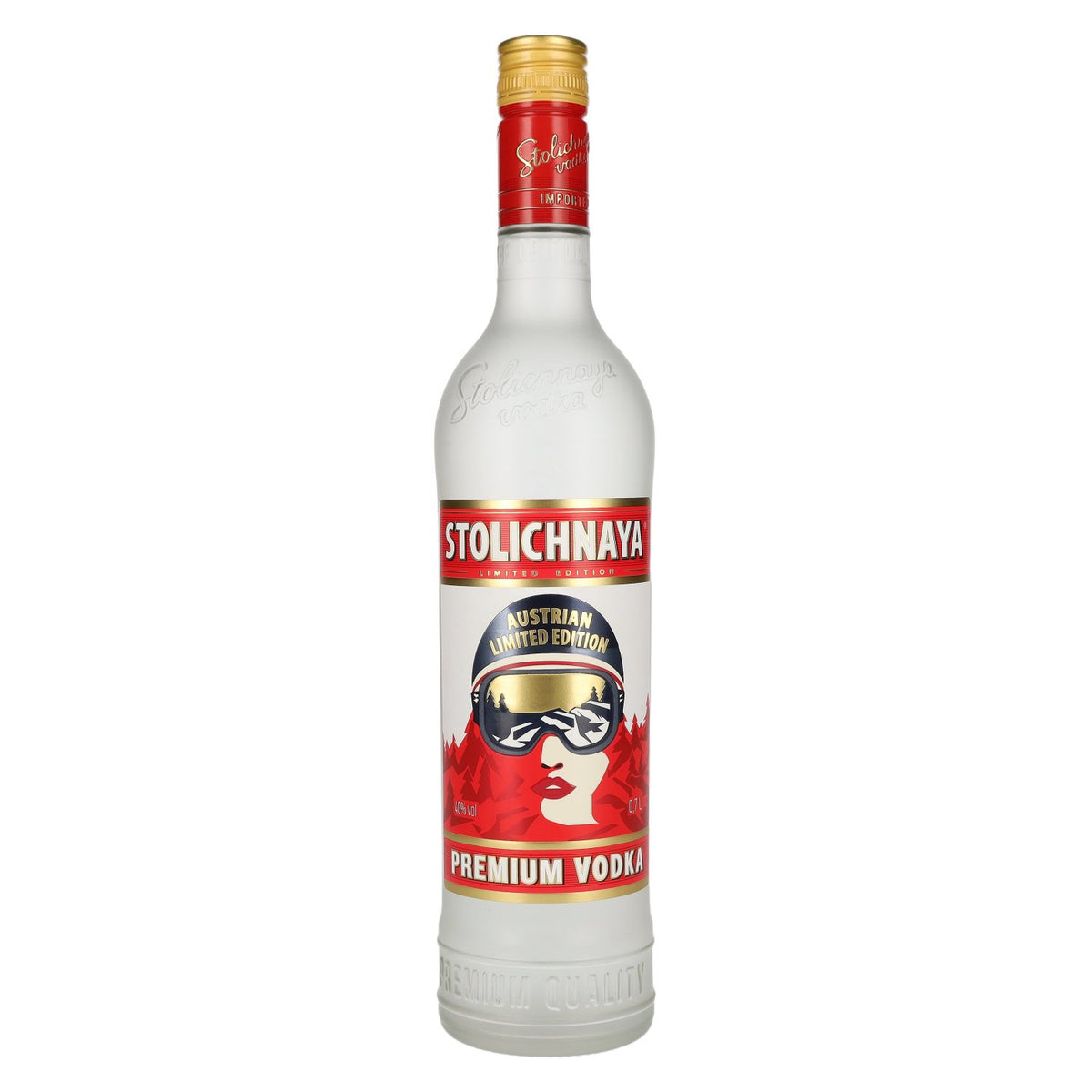 Stolichnaya Premium Vodka FKP AUSTRIAN LIMITED EDITION 40% vol. 0.7 l