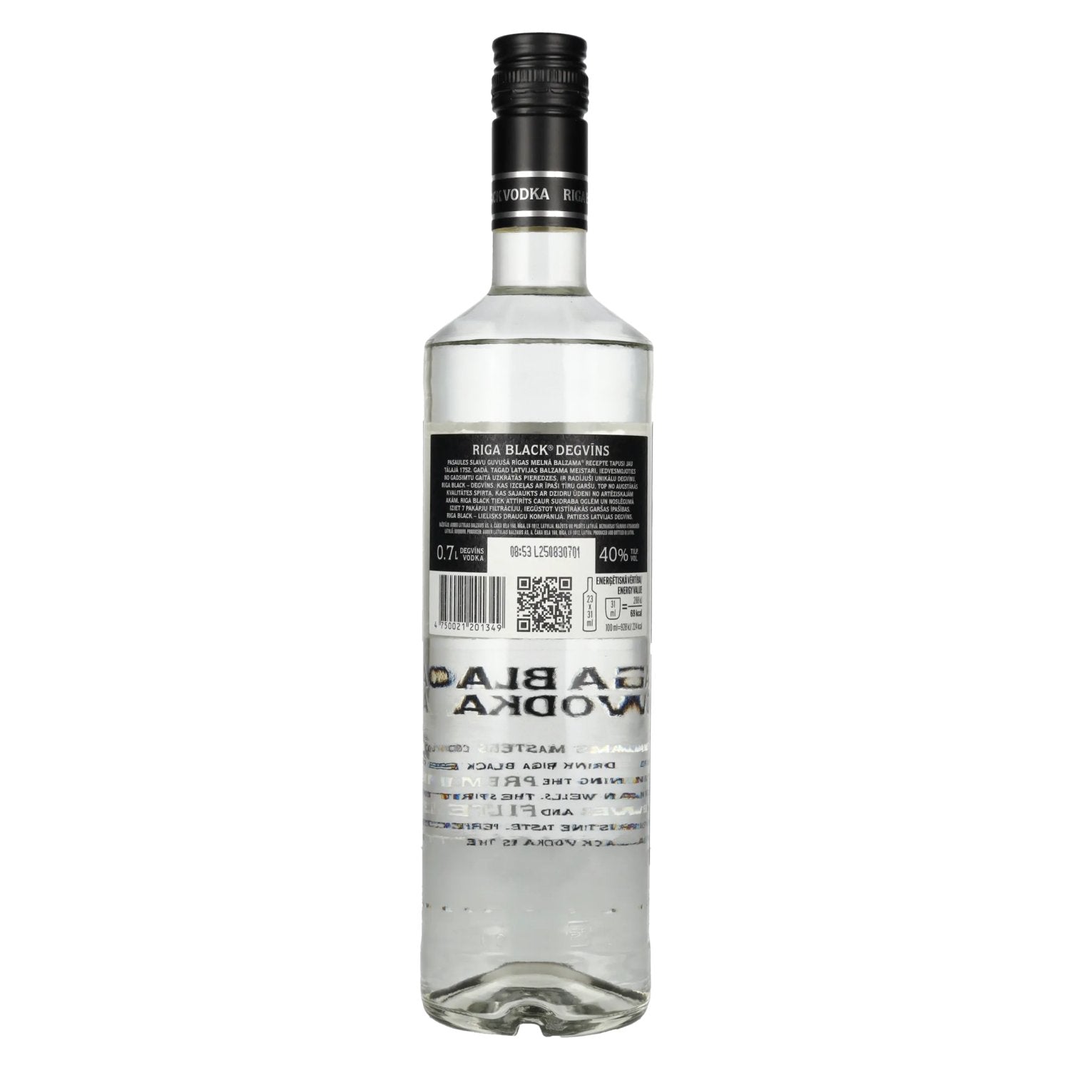 Riga Black Vodka 40% Vol. 0.7l
