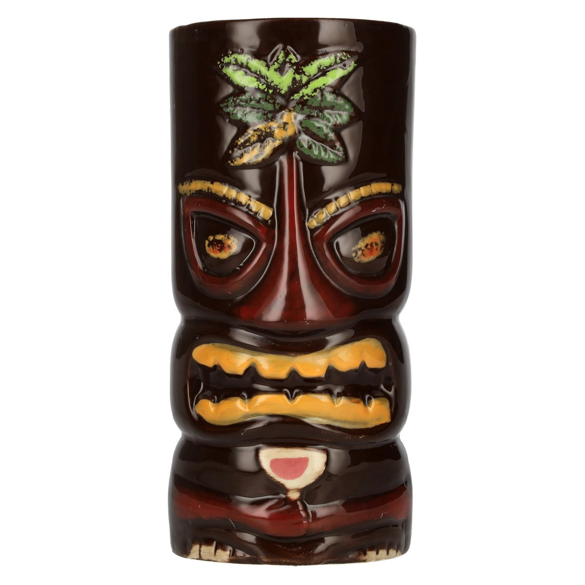 Tiki Mug, Ceramic, Coconut Palm, 0.6 litres
