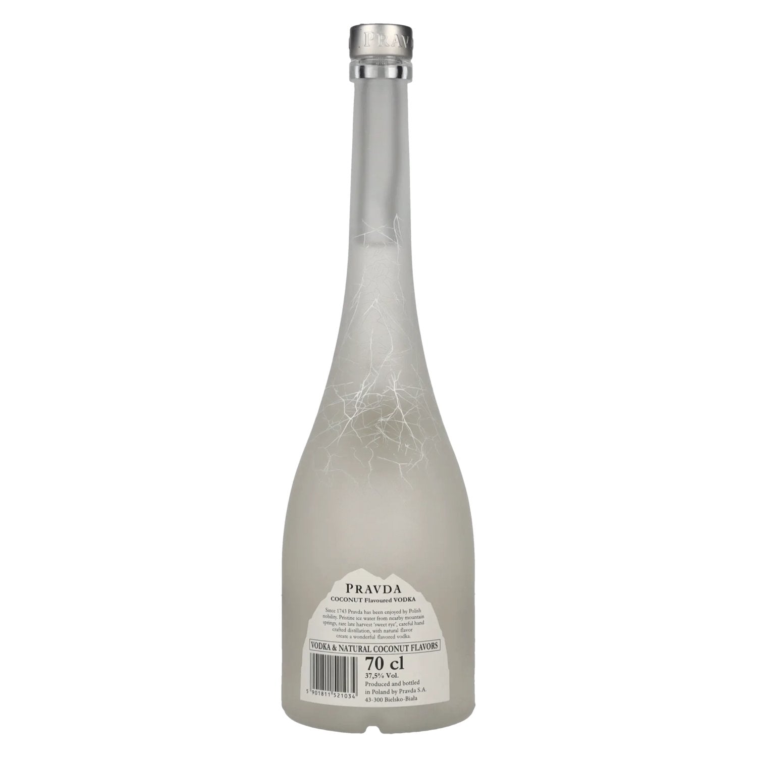 Pravda COCONUT Flavored Vodka 37.5% Vol. 0.7l