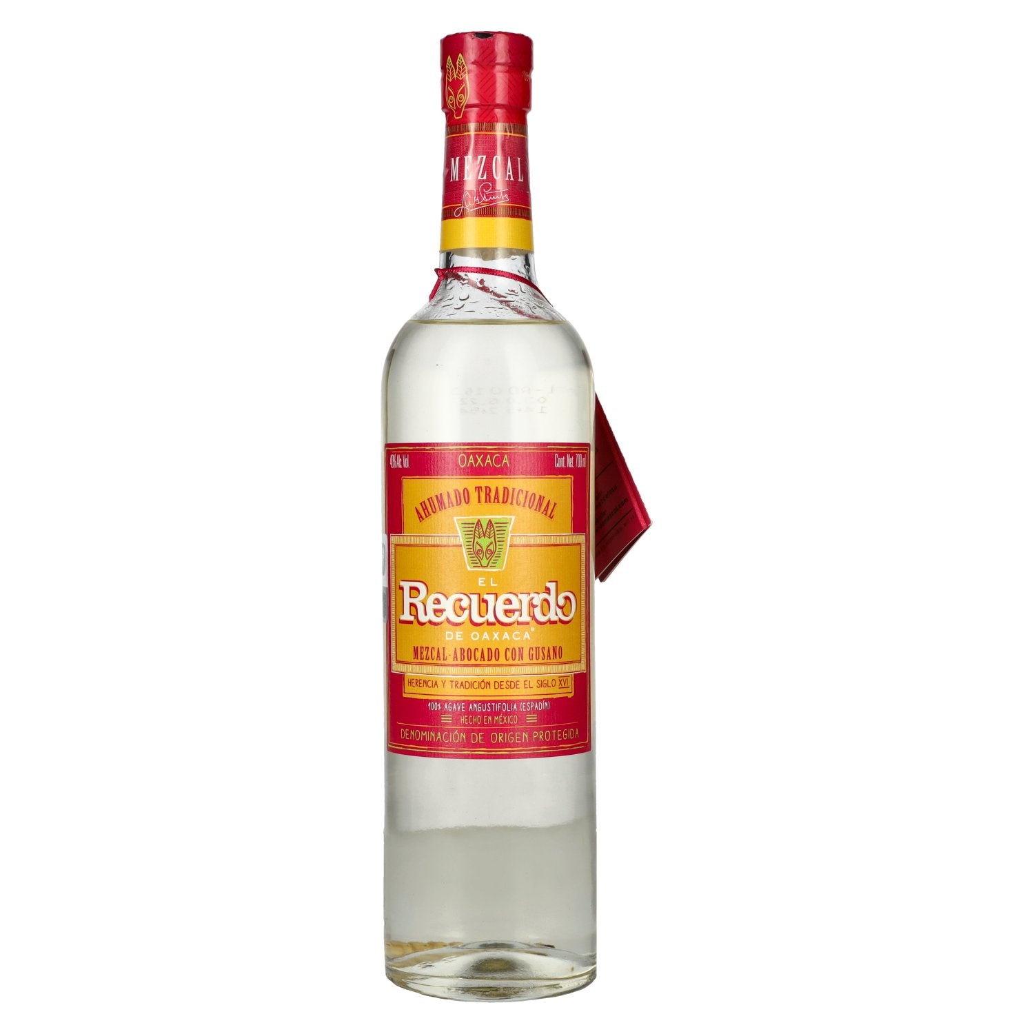 El Recuerdo de Oaxaca Mezcal Abocado with WORM 40% Vol. 0.7l