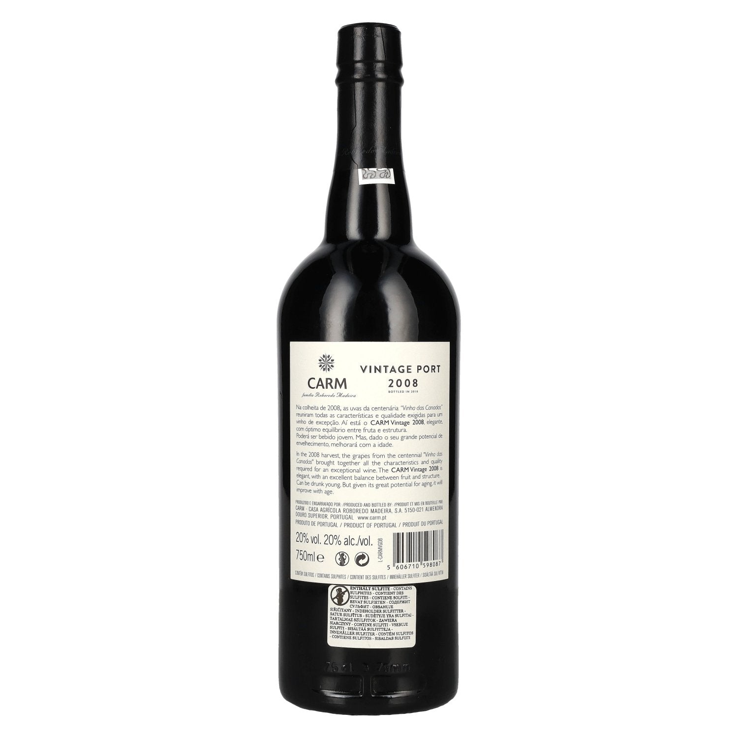 CARM Vintage Port 2008 20% Vol. 0,75l