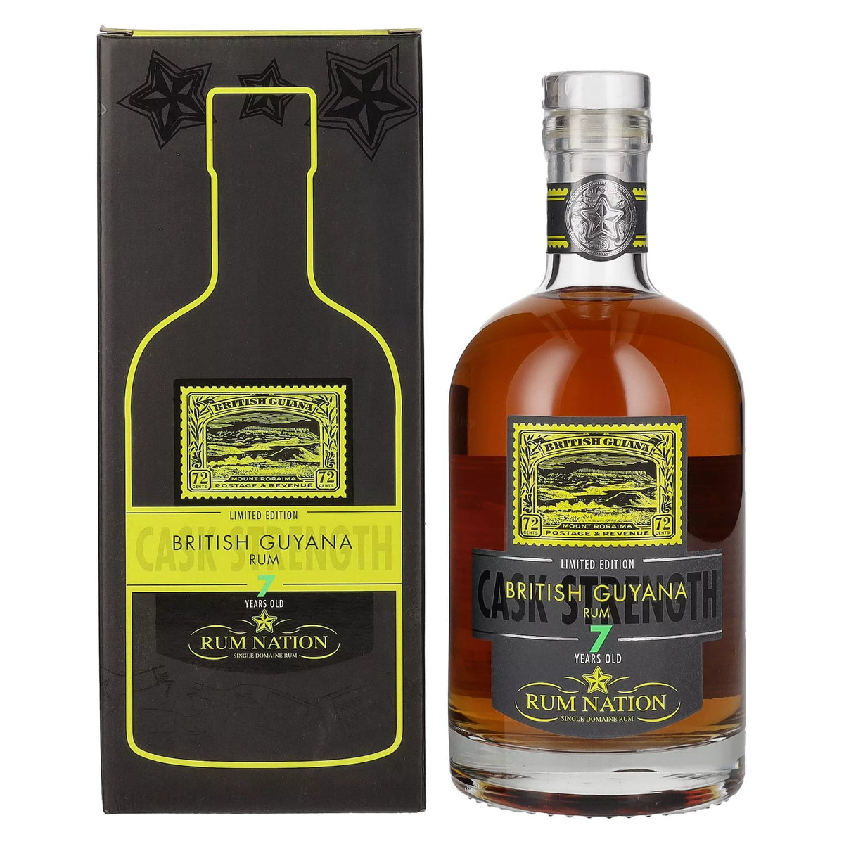Rum Nation British Guyana 7 Years Old Limited Edition 59% Vol. 0.7L in gift box