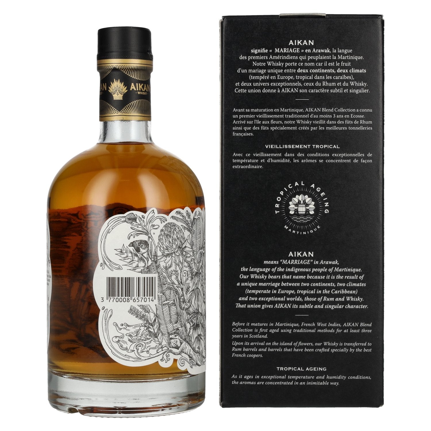 Aikan Whisky Blend Collection Batch No. 3 43% Vol. 0.5l in gift box
