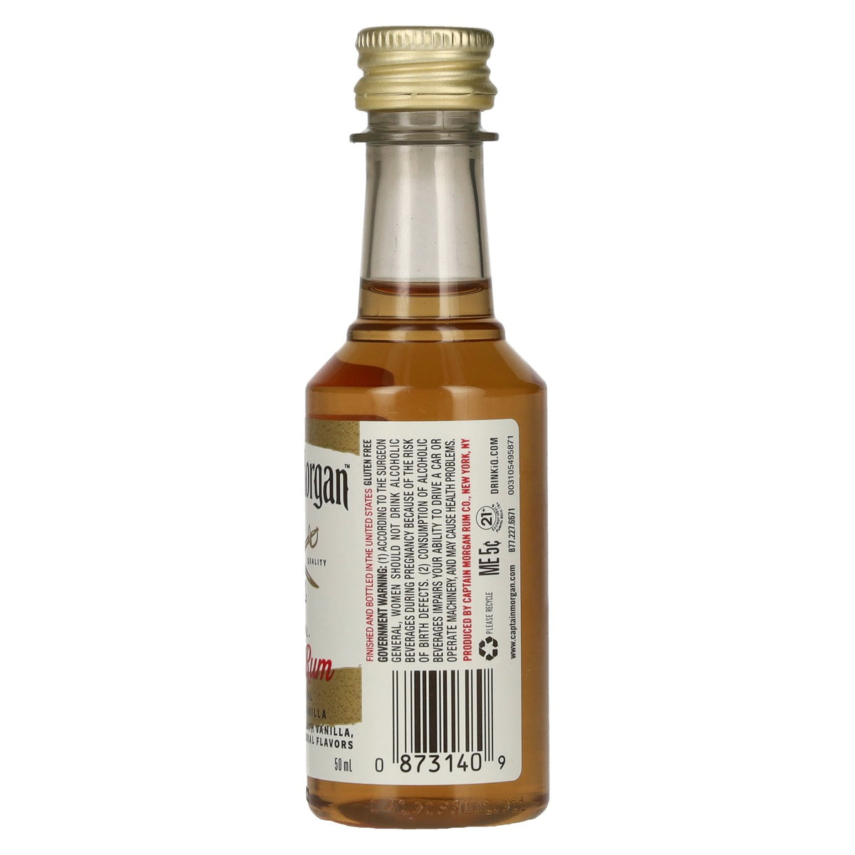 Captain Morgan Original Spiced Gold Spirit Drink 35% Vol. 0.05l PET
