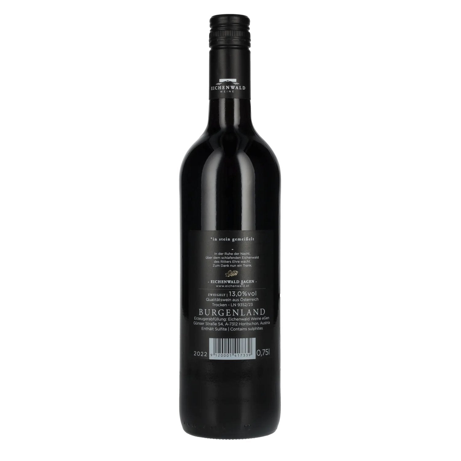 Eichenwald THE KNIGHT'S HONOR Zweigelt 2022 13% Vol. 0.75l
