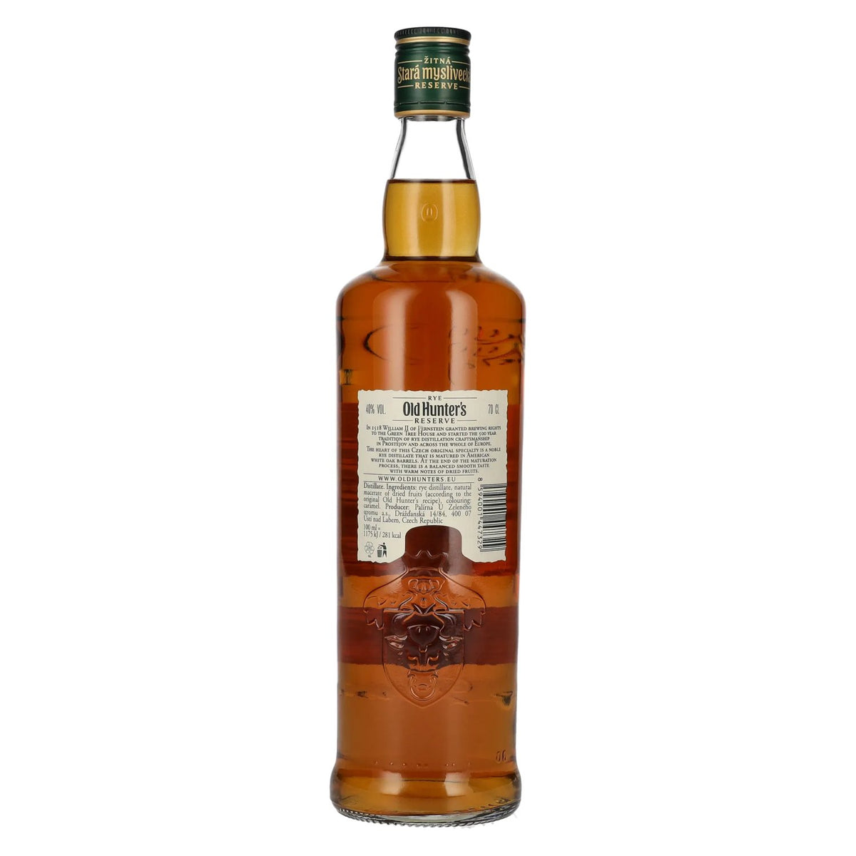 Old Hunter's No. 4 Rye Reserve Whisky 40% ABV 0.7l