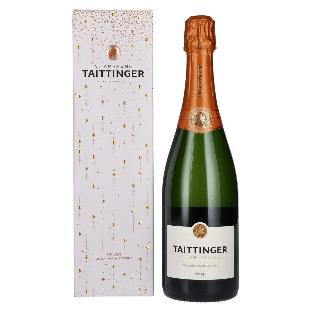 Taittinger Champagne Folies de la Marquetterie 12,5% Vol. 0,75l in Geschenkbox