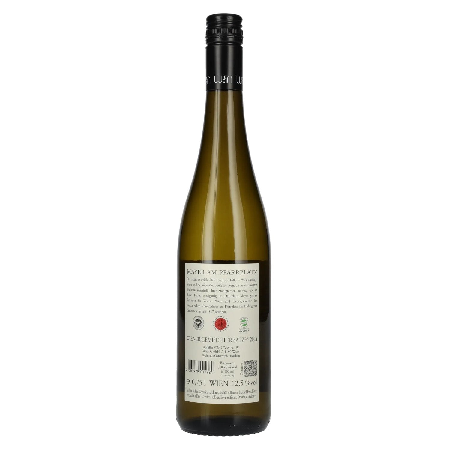 Mayer am Pfarrplatz Wiener Gemischter Satz DAC 2024 12.5% Vol. 0.75l