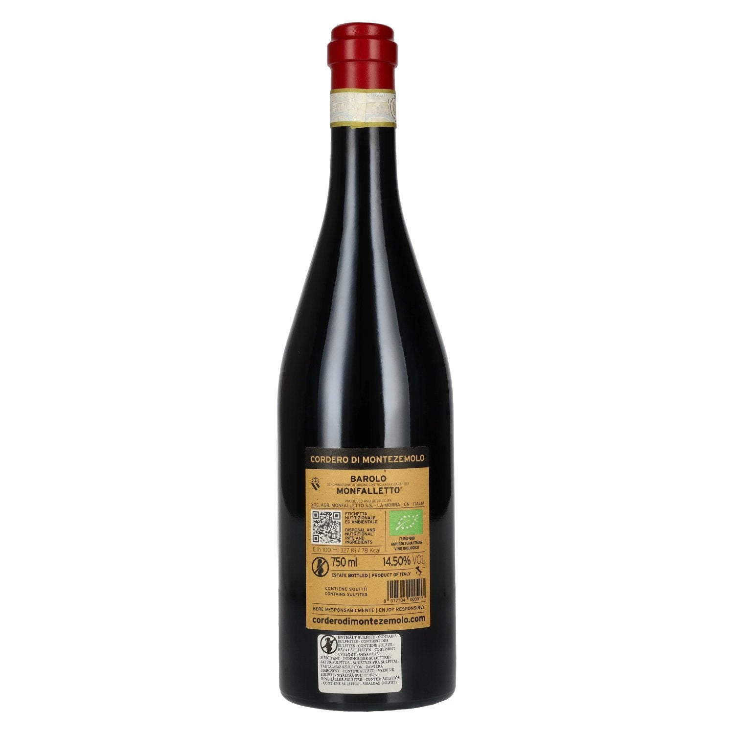 Cordero di Montezemolo MONFALLETTO Barolo DOCG 2021 14.5% Vol. 0.75l