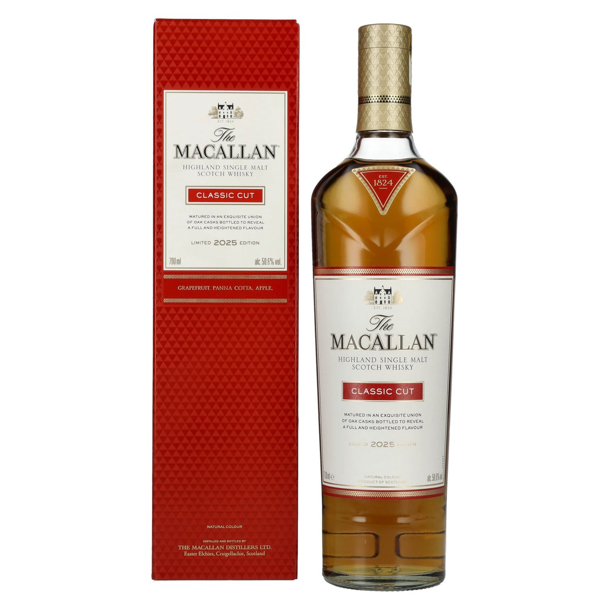 The Macallan CLASSIC CUT Limited Edition 2025 50.6% Vol. 0.7L in Gift Box