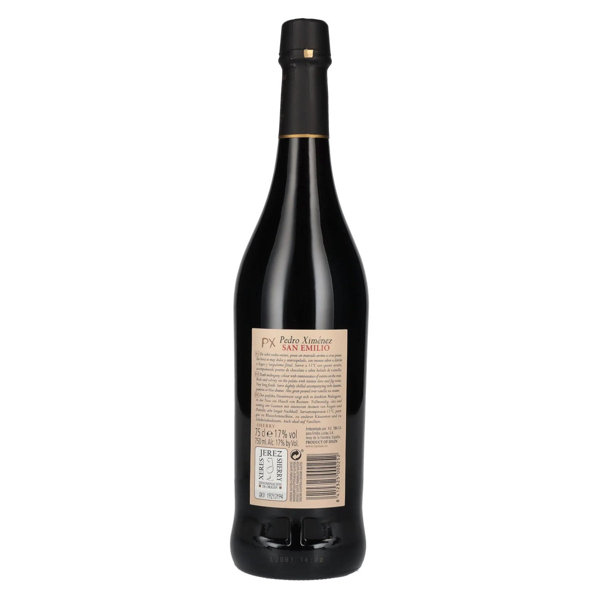 Lustau SAN EMILIO PX Pedro Ximénez 17% vol. 0.75 l