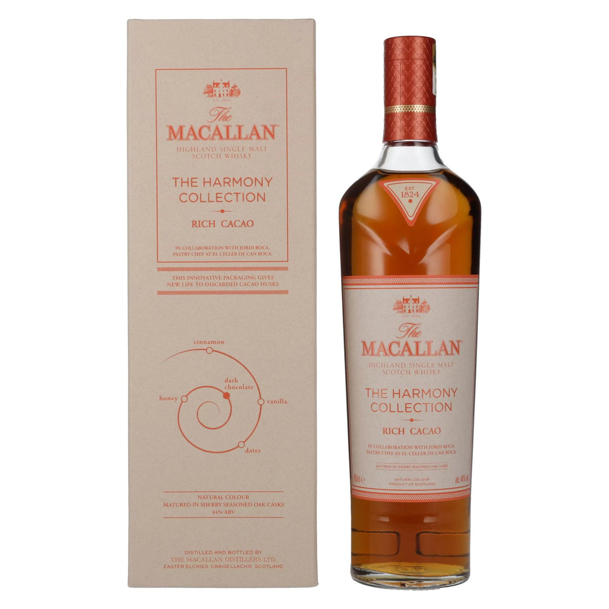 The Macallan The Harmony Collection RICH CACAO 44% Vol. 0.7l in Gift Box