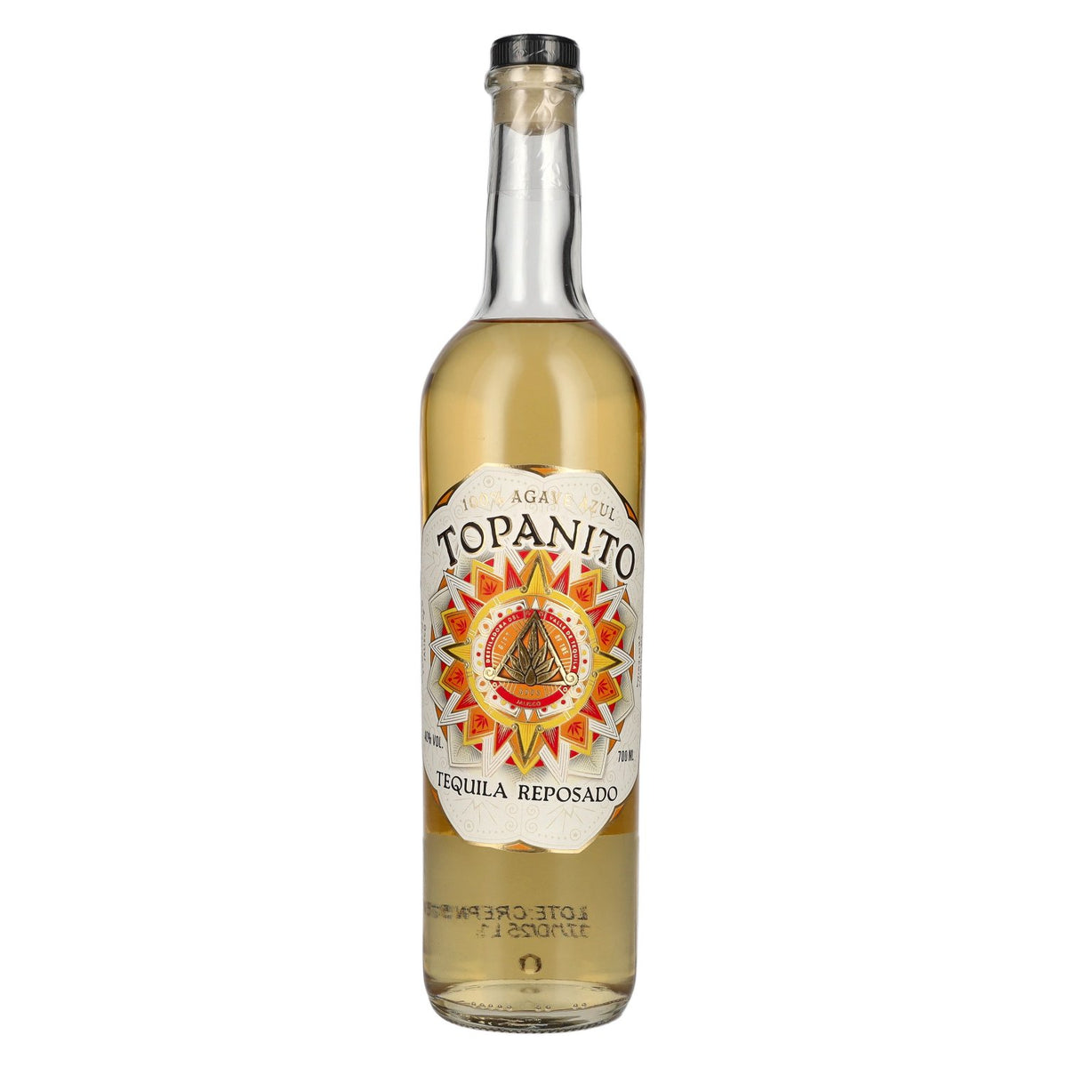 Topanito Reposado Tequila 100% Blue Agave 40% ABV 0.7l