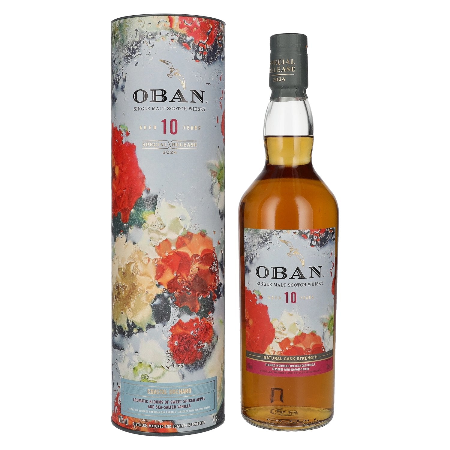 Oban 10 Years Old Coastal Orchard Single Malt Special Release 2024 58% Vol. 0.7l in Gift Box